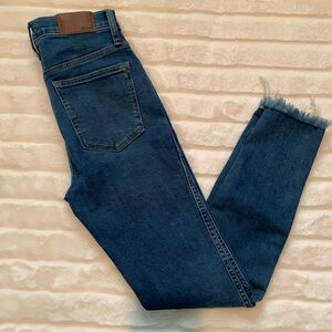 Madewell High Rise Skinny Jeans